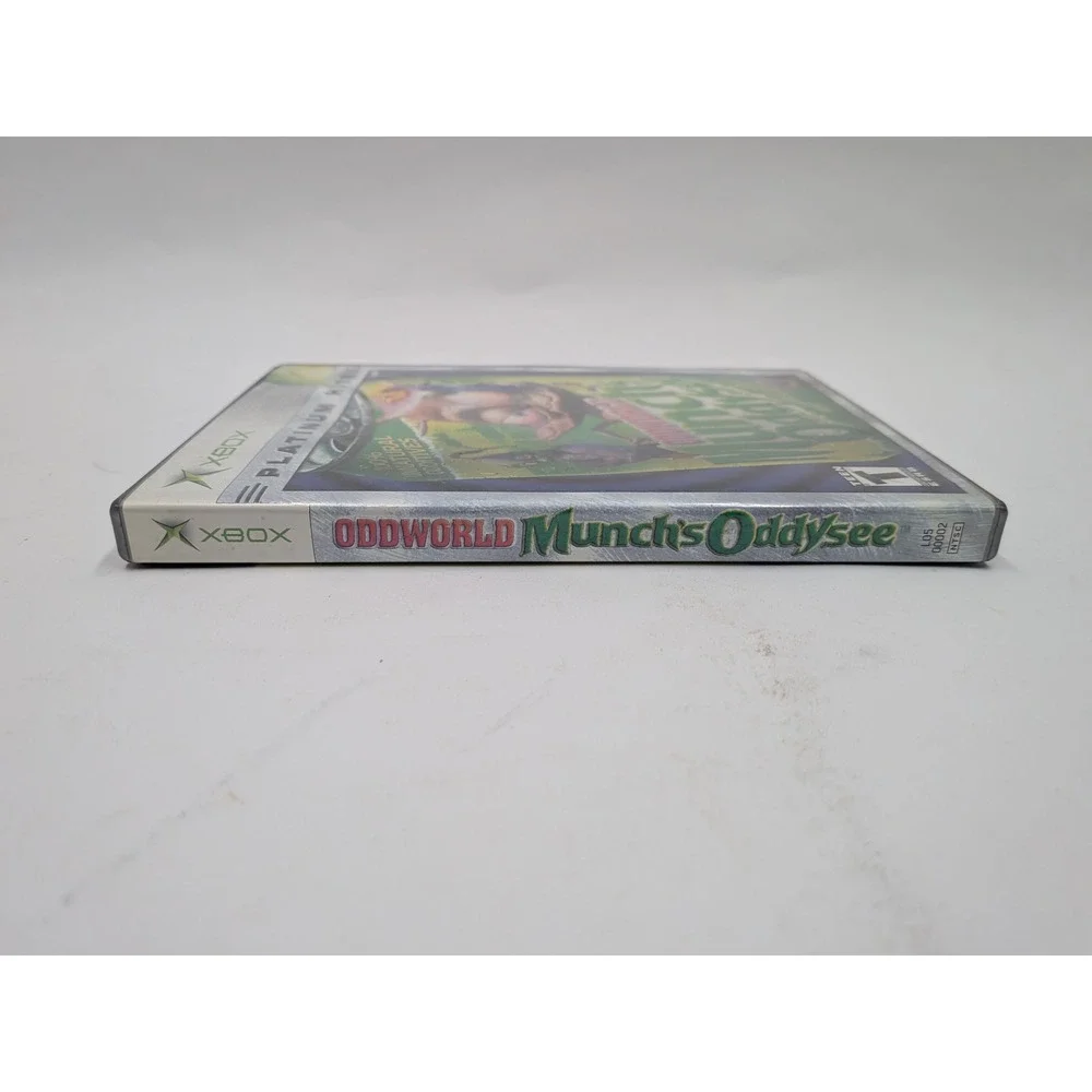 Oddworld Munch's Oddysee Microsoft Xbox Platinum Hits Original Game CIB NTSC